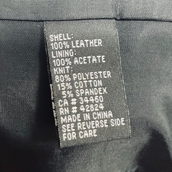 Veda Leather Jacket - Picture 7 of 8